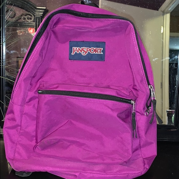 Jansport Handbags - Purple Jansport Backpack